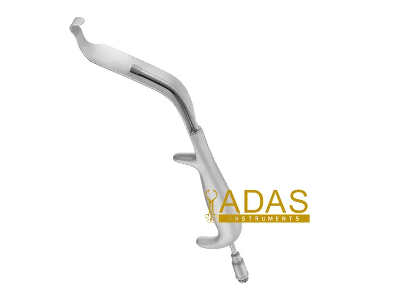 Levasseur-Merrill Intra Oral Retractor with Fiber Optic 28cm bone anchor illuminated barrier surgical tool