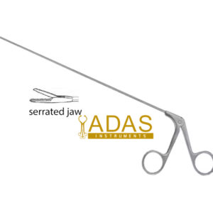 LARYNGEAL SERRATED JAWS FORCEPS