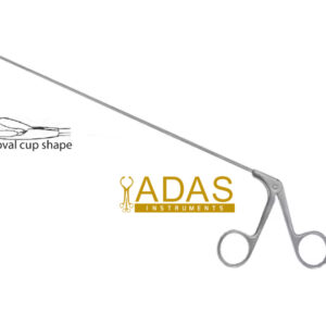 laryngeal oval cup shape forceps