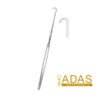 Iterson Tracheal Hook Retractor 16cm tissue anchor airway shield tonsillectomy tool