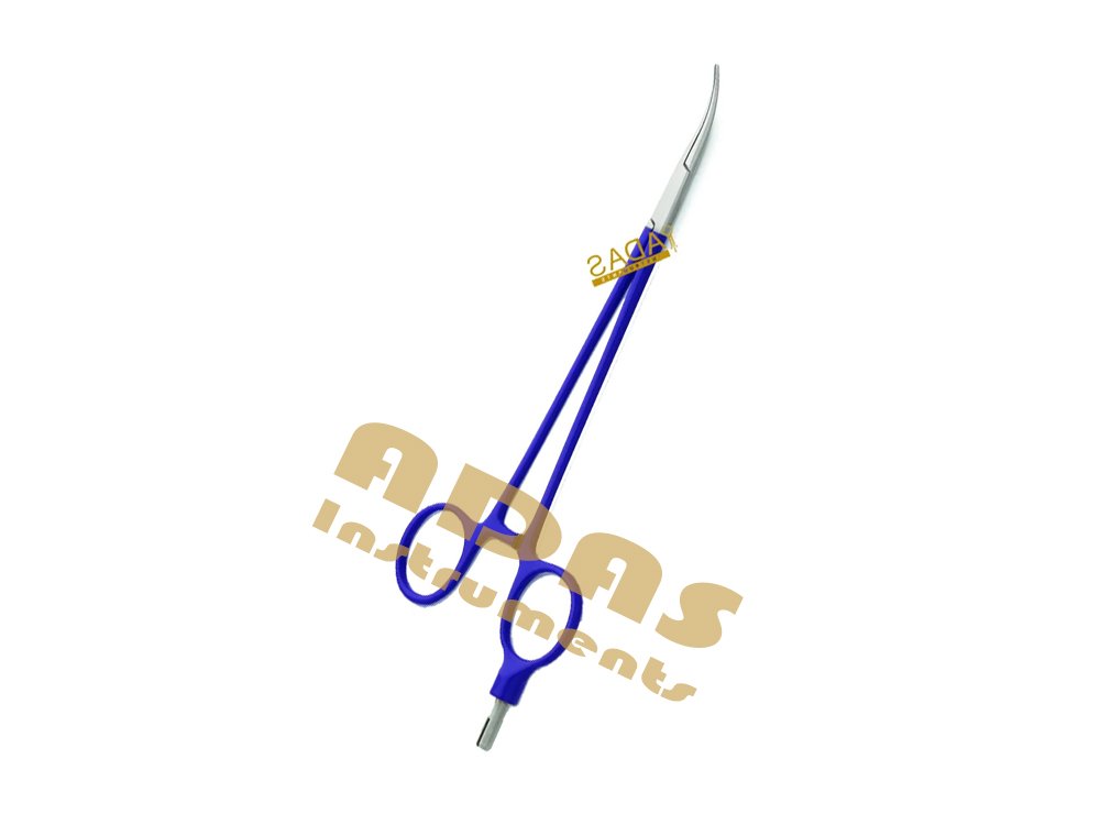 Adson hemostatic forceps curved insulated stainless steel