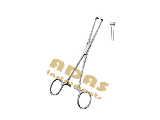 Allis tissue forceps stainless steel surgical instrument