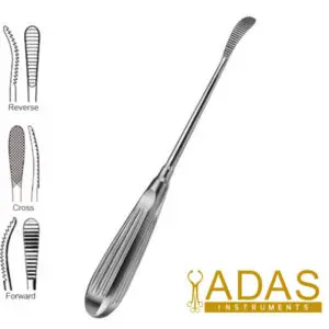 Aufricht Nasal Rasp – 21cm Bone Rasp high quality medical grade stainless steel