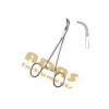 Baby Mixter artery forceps with a near right angle delicate curved tip, 14 cm and 19 cm, from Adas Instruments