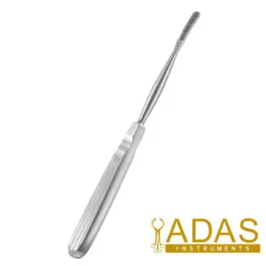 Barsky Glabellar Nasal Rasp – 18cm Curved Reverse Cut Rhinoplasty Instrument