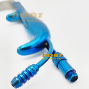 C Circular Breast Retractor | Fiber Optic & Suction | Adas Instruments