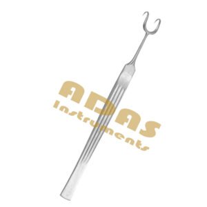 Cottle Retractor with 2 Sharp Prongs for Nasal Surgery Adas Instruments