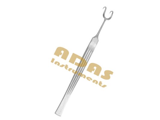 Cottle Retractor with 2 Sharp Prongs for Nasal Surgery Adas Instruments
