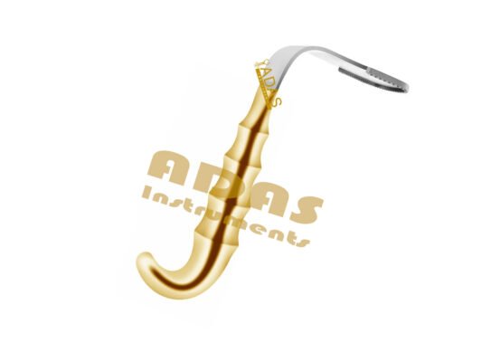 Epstein Breast Retractor with 140mm Blade and Fiber Optic Suction Options Adas Instruments