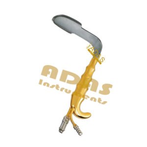 Epstein Breast Retractor | 90-140mm | Fiber Optic & Suction