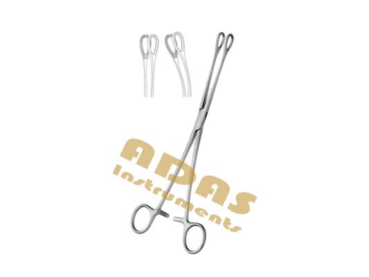 Foerster Sponge Forceps with Ovoid Jaws and Ratchet Lock Adas Instruments
