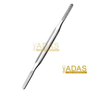 Fomon Rasp Fine Flat – Convex Double-Ended Rhinoplasty Rasp AO-16.75