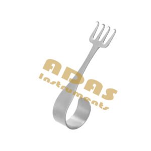 Freeman Rake Retractors 40mm Small with 4 Prongs for Aesthetic Surgery Adas Instruments