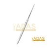 HALLE Septum Elevator 16.5cm with 3.5mm curved blade and flat handle for nasal septum surgery