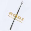 Joseph skin hook with a sharp single prong for rhinoplasty and nasal skin