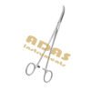 Leriche forceps with curved delicate serrated jaws, 15 cm, from Adas Instruments