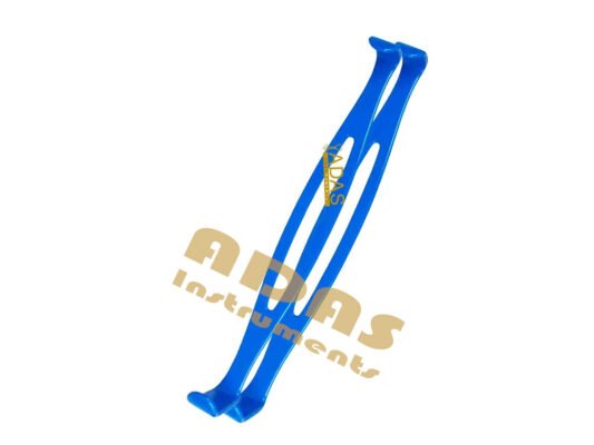 Insulated US Army Retractor Set of 2 with Non-Conductive Blue Coating for Electrosurgery Adas Instruments
