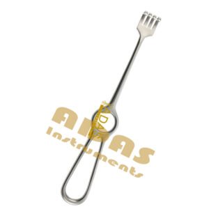 Volkman Retractor with Multiple Prong Configurations for Orthopedic Surgery Adas Instruments