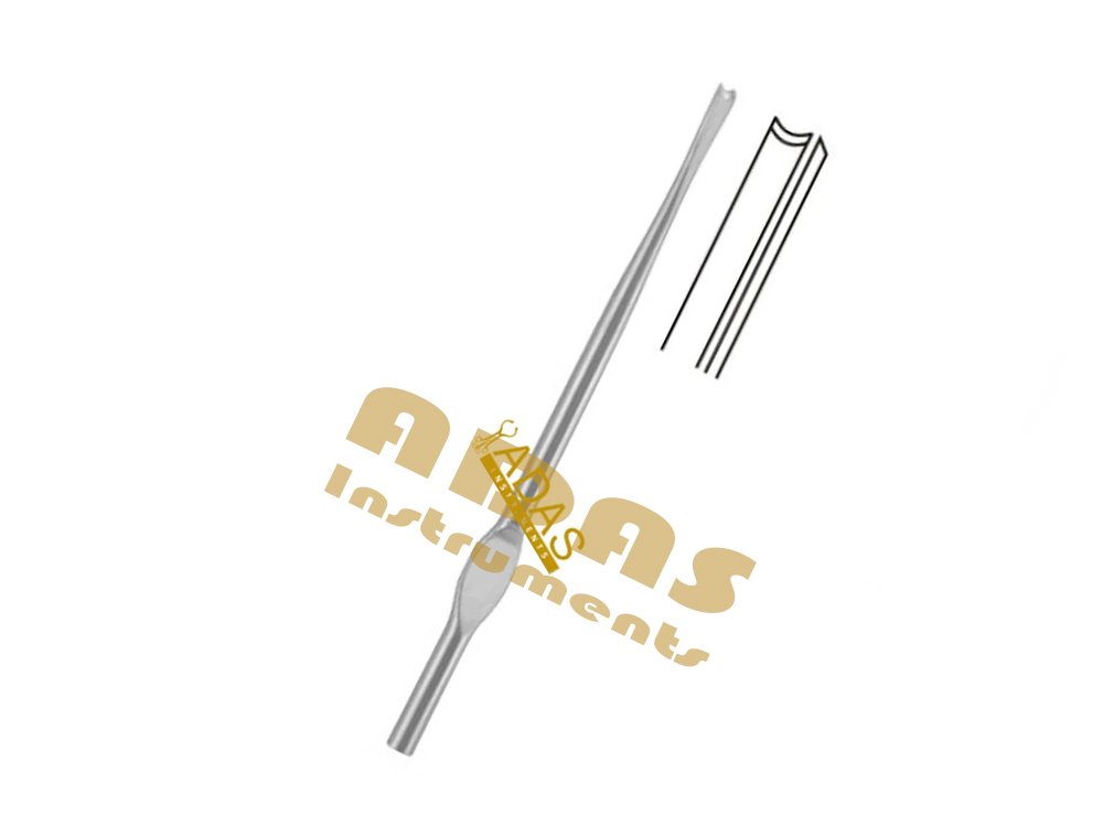 Walter Chisel Moon Shape Tip 3mm 5mm 12mm Straight and Curved Adas Instruments