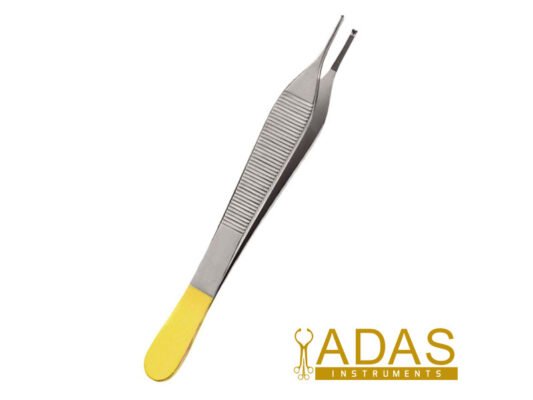 Adson Forceps Tungsten Carbide (TC) - Gold Handle Tissue Forceps 2 Adson Forceps Tungsten Carbide