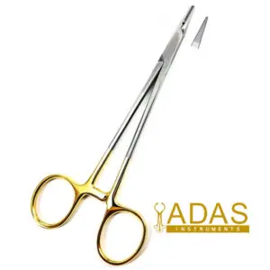 Crile Wood Needle Holder TC Serrated - Suture Driver