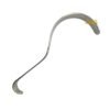 Deaver Retractor with a deeply curved blade in 19 mm, 22 mm and 25 mm sizes, Adas Instruments