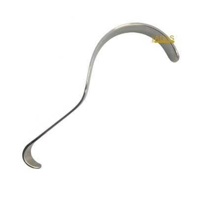 Deaver Retractor in Multiple Sizes with Integrated Fiber Optic Illumination Adas Instruments