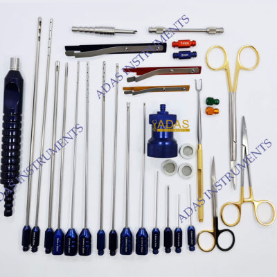 Liposuction cannula set