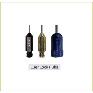 luer lock cannula hubs