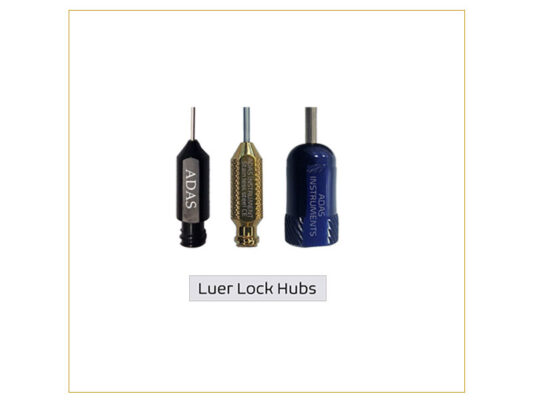 luer lock cannula hubs