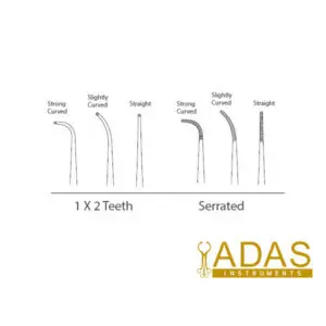 Iris Forceps Serrated Fine – Ophthalmic Microsurgery Instrument