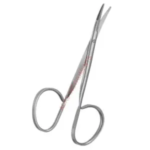 Kaye Blepharoplasty Scissors Ribbon Fingers