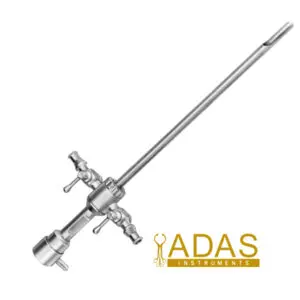 Endoscopic Sheath double stop-cock