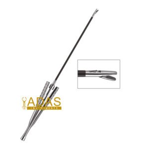 Endoscopic Forehead Needle Holder TC, 15cm, with Ergonomic Handle