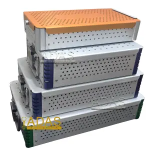 Aluminium sterilization container