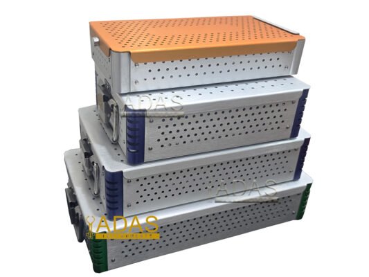 Aluminium sterilization container