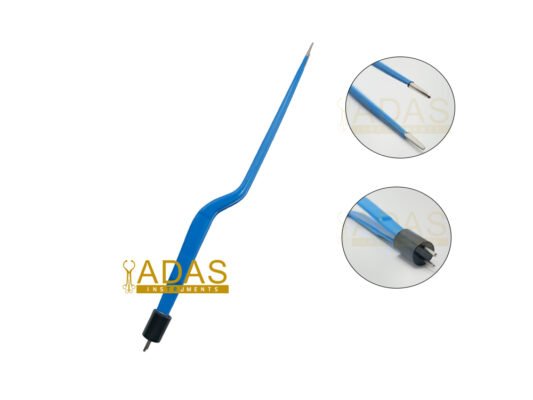 Bayonet Bipolar Forceps, Fine Non Stick Tip 5 Bipolar Forceps Bayonet american style