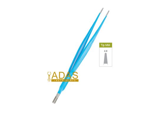 McIndoe Monopolar Forceps, 2.0mm Narrow Fine Tip 2 McIndoe Monopolar Forceps