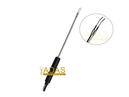 Bipolar Ent Electrodes, Fine Double point tip 5 BIPOLAR ENT ELECTRODES