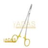 Micro Vascular Needle Holder Tungsten Carbide 18cm with smooth and serrated tip options.