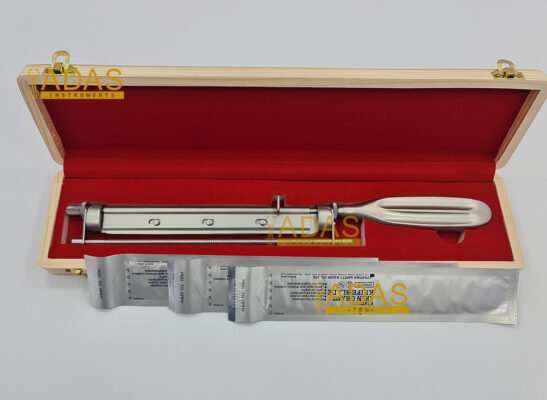 Skin Grafting Knife in Wood box