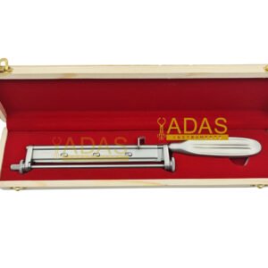 Watson Skin Grafting Knife – 30.5cm Fixed Rod Dermatome German Steel in Wooden Box