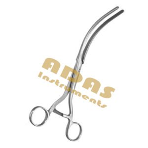 Kocher Clamp Forceps 10 Inch with Curved Longitudinal Serrations Adas Instruments