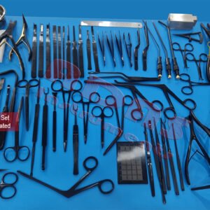 Rhinoplasty Instruments Set titanium black coated 72 pieces ADAS Instruments