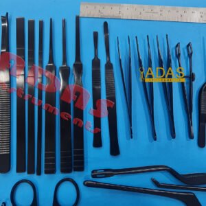 Cottle Rubin Micro osteotomes titanium black rhinoplasty nasal surgery ADAS Instruments