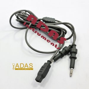 Bipolar Cable for Forceps European Connector reusable ADAS Instruments