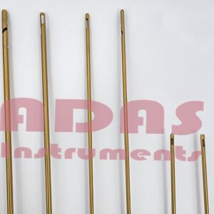 Mercedes Cobra K Candy Cane Becker Grater cannula tips abdominal liposuction ADAS Instruments