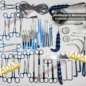 Abdominoplasty Mammaplasty Combo Instruments Set sterilization box ADAS Instruments