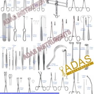 Major basic surgical instrument set, 98 pieces, German stainless steel, ADAS Instruments