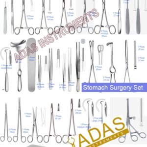 Stomach operation instrument set, 60 pieces, German stainless steel, ADAS Instruments